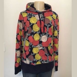Boden Floral Joules Hoodie Sweatshirt Jacket 10